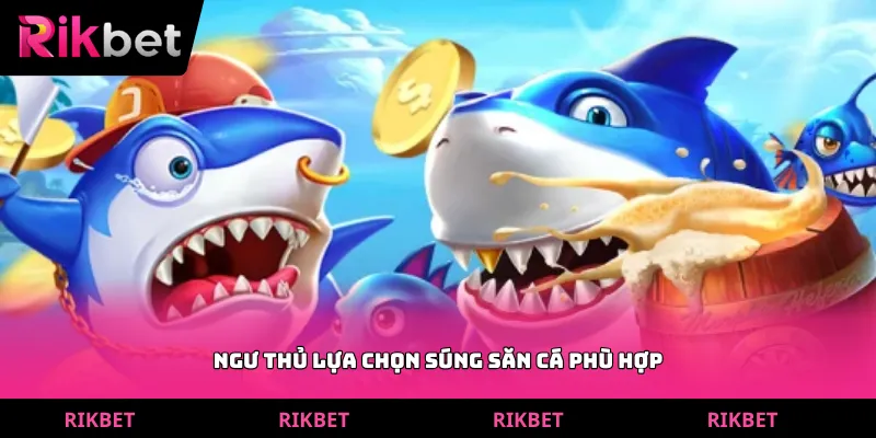 Ngư thủ lựa chọn súng săn cá phù hợp